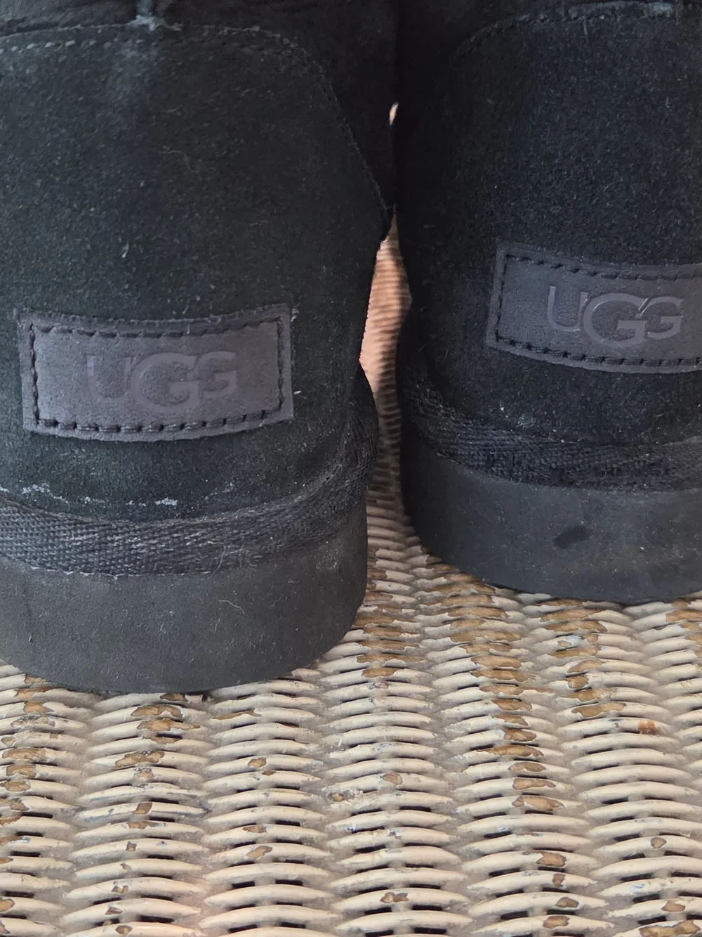 UGG Black Classic Mid Calf Boots Size 8